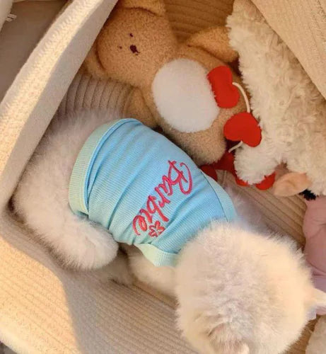 Cooling Ice Silk Dog Vest with Contrast Colors