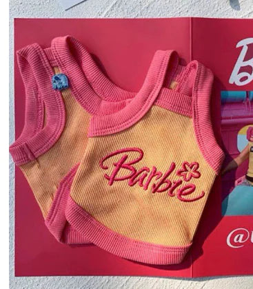 Cooling Ice Silk Dog Vest with Contrast Colors