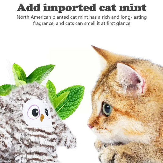 USB Rechargeable Flapping Bird Cat Toy